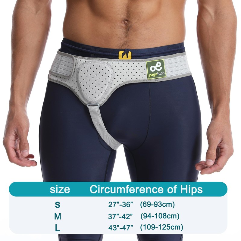 gagaiuco Hernia Guard I Inguinal Hernia Belt For Men I