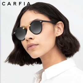 CARFIA Elegant Women's Polarised UV400 Sunglasses for Small and Narrow Face, L1-gradient grey