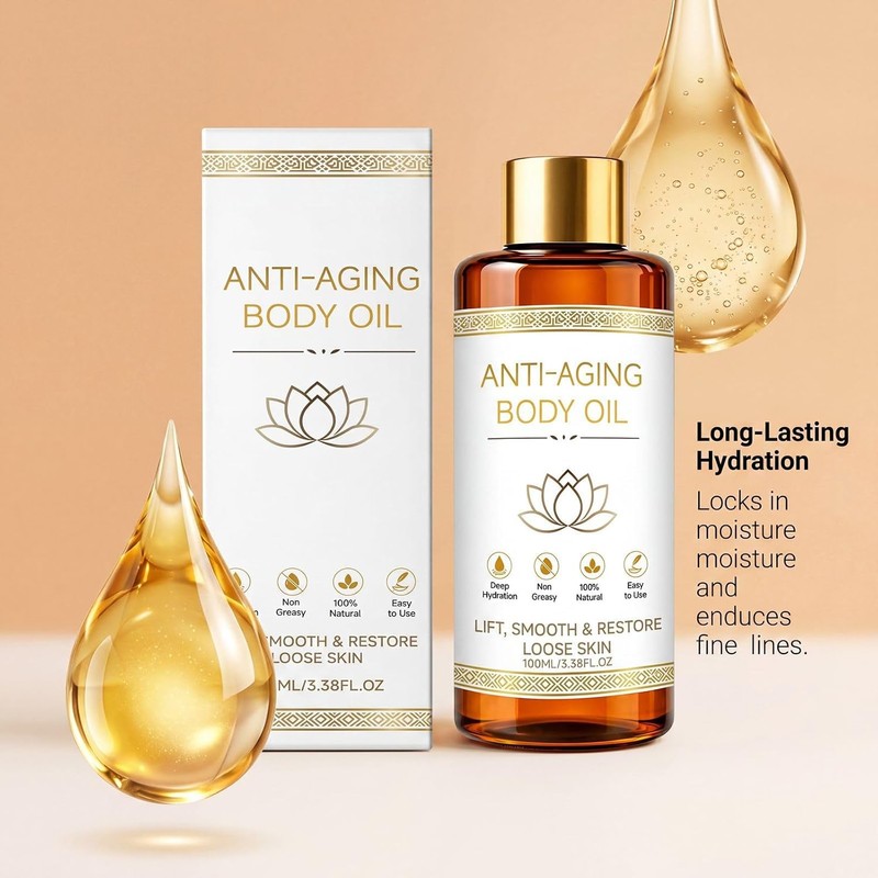 Aceite Corporal Antiedad con Rosa Mosqueta y Almendras Dulces, 100