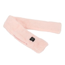 Electric Heated Scarf 3 Temperature Gears Detachable Washable Keep Warm Heating Neckerchief Pink