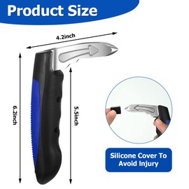 BESULEN 2PCS Car Handle, Window Breaker Emergency Tool, Car Door Assist Support Handle for Elderly Handicapped, Multifunction Portable, Vehicle Support Mobility Aid Grab Bar Handle for Seniors