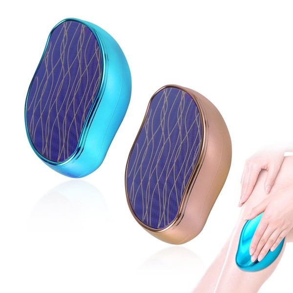 2 Pieces Upgraded Design Nano Epilator, Crystal Nano Glass Epilator,