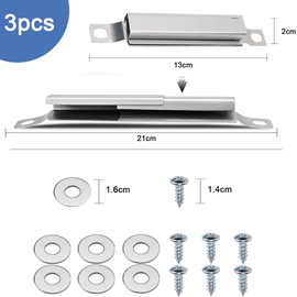 YICH Gas Grill Replacement Parts Crossover Burner Gas Grill Crossover Pack of 3 Replacement Parts Gas Grill Crossover Tube for Centro Charbroil and Other Crossover Pipe Transfer Stube BBQ Stainless