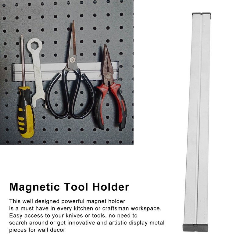 Magnetic Tool Holder 2 Sided Heavy Duty Kitchen Knives Storage