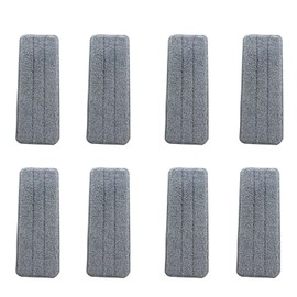 Mop Replacement Cloth Mop Pads Washable Wiper Replacement Cover Mop Microfibre Cleaning Pads Flat Mop Cleaning Pads for Home, Office, Hardwood, Marble, Tiles