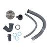 Kitchen Sink Strainer Drain Hose Single Sink Drain Set Kitchen