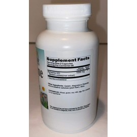 Pure and High Potency Berberine; 1000mg Per Serving; 180 Capsules