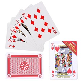 DKAOVH Jumbo Playing Cards, Oversized Playing Cards, giant playing cards, 4.5"X6.7" Giant Deck Poker