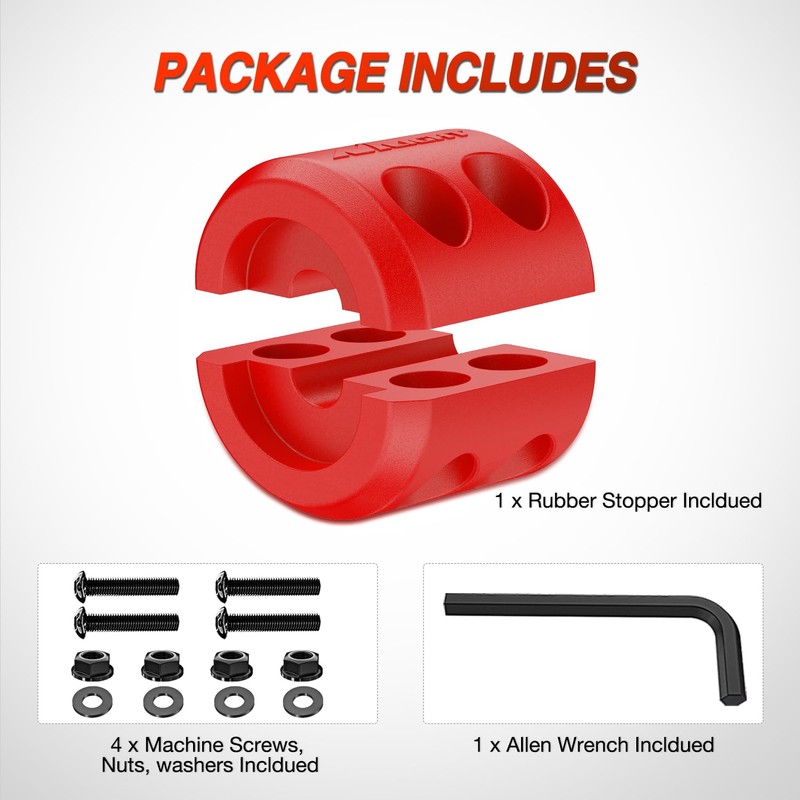 Nilight Winch Stopper for ATV UTV Truck SUV Winch Cable