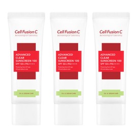 Cellfusion C Advanced Clear Sunscreen 100 SPF50+ PA++++, 45ml, 3 pcs / 셀퓨전씨 어드밴스드 클리어 썬스크린 100 SPF50+ PA++++, 45ml, 3개