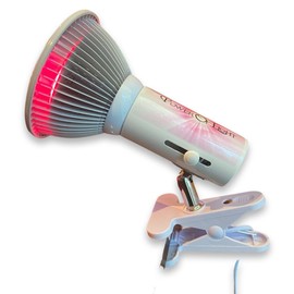 Power of Light Professional RED and Near Infrared Target Therapy LAMP | Strong HANDSFREE Clip | ANTIAGEING for Skin, Joints, Muscles | 36w UK Voltage | Wide Irradiance