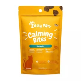 Zesty Paws Calming Cat Bites - Bacon - 35ct - Default