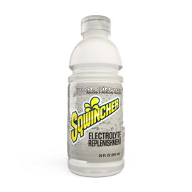 Sqwincher Activity Drink Bottles | Cool Citrus Flavored | Low Calorie | Low Sodium | Ready-To-Drink | Electrolyte Replenishment Hydration Drink | 20 oz (Case of 24)