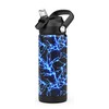 Ntswasd Boys Water Bottle with Straw,18 oz Kids Insulated Cups