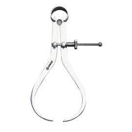 Groz 10-inch Spring Caliper | Outside | Solid Nut (01414)