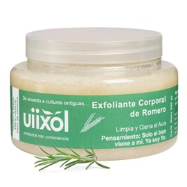 Exfoliante Corporal de Romero | Azúcar Morena y Aceite Esencial | Favorece la Circulación, Suaviza e Hidrata | Fórmula Vegana, Libre de Tóxicos y Parabenos | Hecho en México