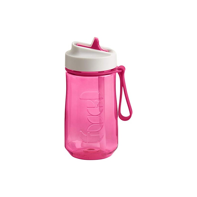 Trudeau Fuel Splash Leak-Resistant Sports Water Bottle with a Straw,
