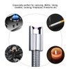 360° Rotatable Electric Arc Lighter Flameless USB Pulse Lighter Wind