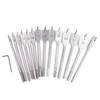 15pcs Carbon Steel Hex Shank Spade Drill Bit Set (6-25mm),