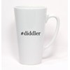 #diddler - Hashtag Ceramic Latte Mug 17oz