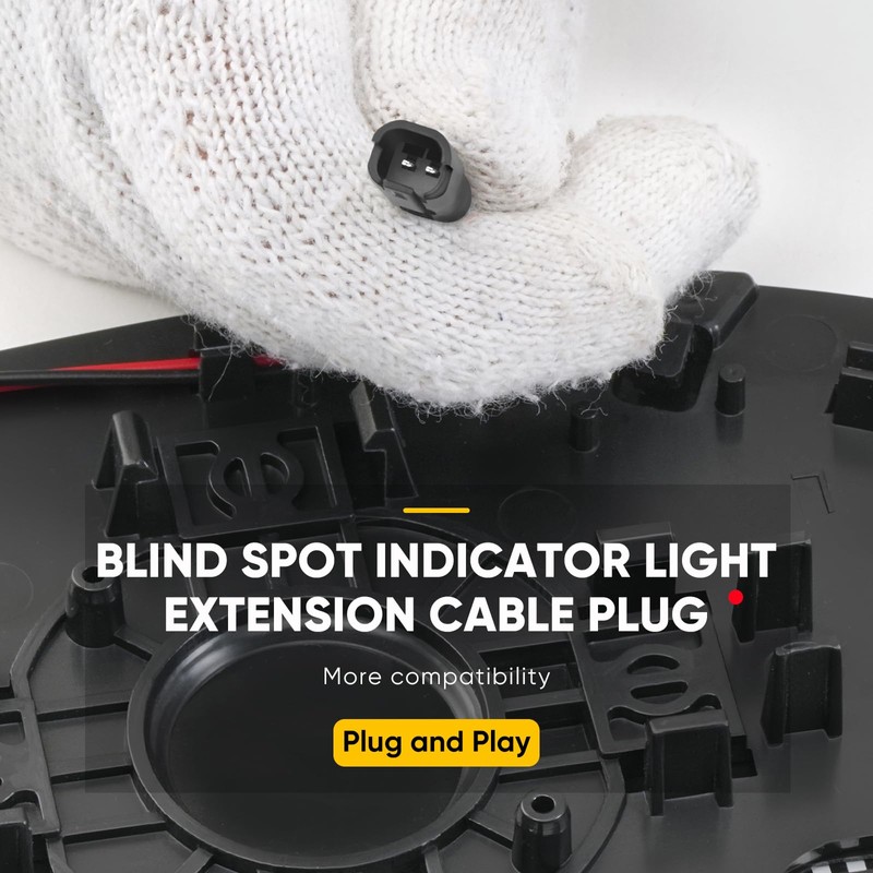 BSD Compatible with Honda CRV Passenger Side Mirror, 2017 2018