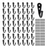 Generic Gancho Perchero Colgador Pared Organizador 50 Pcs