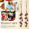 2 Pack Witch Bells for Door Knob Protection Outdoor Bells