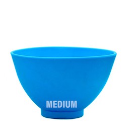 LA MIERE Autoclavable Light Blue Silicone Flexible Dental Mixing Bowl, Mixing Plasters- Medium 4.5" (d) x 2.5" (h) 200 ml/cc