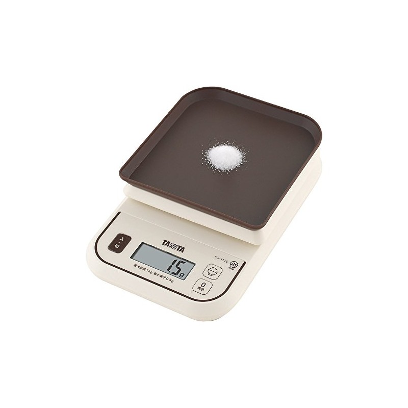 Tanita Digital Cooking Scale, Brown, KJ-111S-BR