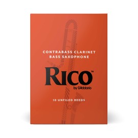 Rico 3.0 Strength Reeds for Contrabass Clarinet (Pack of 10)