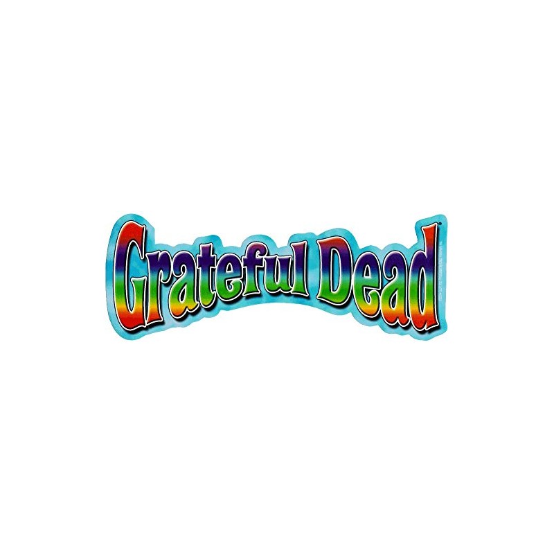 GRATEFUL DEAD Rainbow Logo Die Cut Sticker