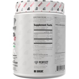 PERFECT SPORTS Collagen (Grass-Fed Type I and III Collagen), 25 Servings (500g)