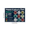 Fahgaer Greeting Card Father Mother'S Day Scratch Off Cards with