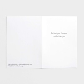 DaySpring - Where Ever You Go, What Ever You Do - 18 Inspirational Christmas Boxed Cards with Red Envelopes (J3374)