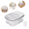 CNCEST Cat/Dog Food Storage Container, Food Storage Bins with Lid