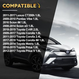 Paquete de 4 bocinas de encendido UF596 para TOYOTA 09-18 Corolla, matriz 09-14, 10-15 Prius, 12-17 Prius V, 18-19 C-HR/11-17 Lexus CT200h/08-14 Scion xD, 2016 iM/09 10 Pontiac Vibe reemplaza # UF619