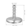 sourcing map 304 Stainless Steel KF25 Flange to 8 mm