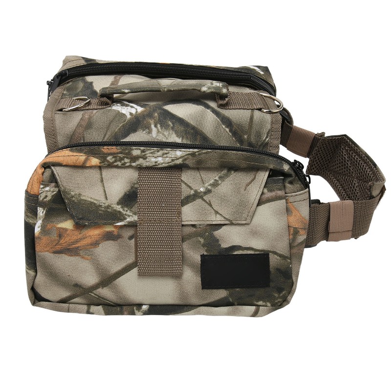 Dog Saddle Bag Waterproof Adjustable Large Capacity Nylon Dog Backpack