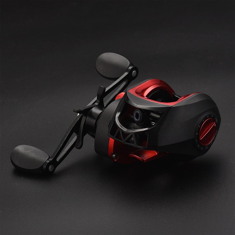 Denash Baitcaster Reel,7.2:1 Gear Ratio,18LB Braking Force,Anti Explosion Line Function