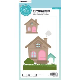 Studio Light SL Cutting Die Essentials House Sweet Stories 105x148x1mm 10 PC nr.512