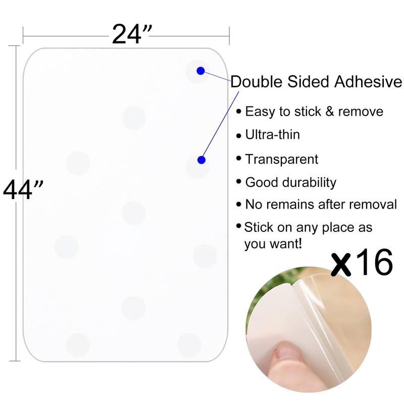 In hand Clear Pet Door Scratch Protector Shield Protect Your
