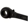 Laser 0180 0180 Ratchet Wrench with Tapered Handle 17mm 19mm