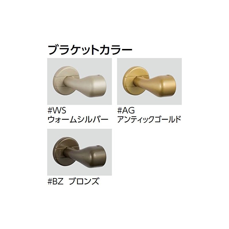 TOTO EWT12BE35Z#AG End Holder, φ1.4 inches (35 mm), Antique Gold
