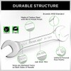 SWANLAKE 9-piece Super-Thin Open End Wrench Set, SAE 1/4", 9/32",