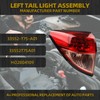 Dasbecan Driver Left Side Tail Light Assembly Compatible With 2016