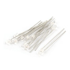 uxcell A14072500ux0263 10 Pcs 3 Mm 850Nm Ir Infrared LED Light Emitting Diodes 6 Meters Emission Distance