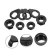 KOMBIUDA 1 Set Durable Bicycle Axle Nuts Flange Nuts with