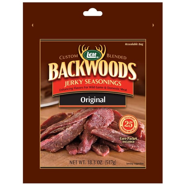 LEM Backwoods Original Jerky Seasoning with Cure Packet