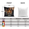 HUASHUZI Tiger Cushion Cover Decorations Pillow Cover Tiger Gifts Ornaments
