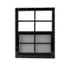 Shed Window 24x27 Flush - Vertical Slider with Bug Screen